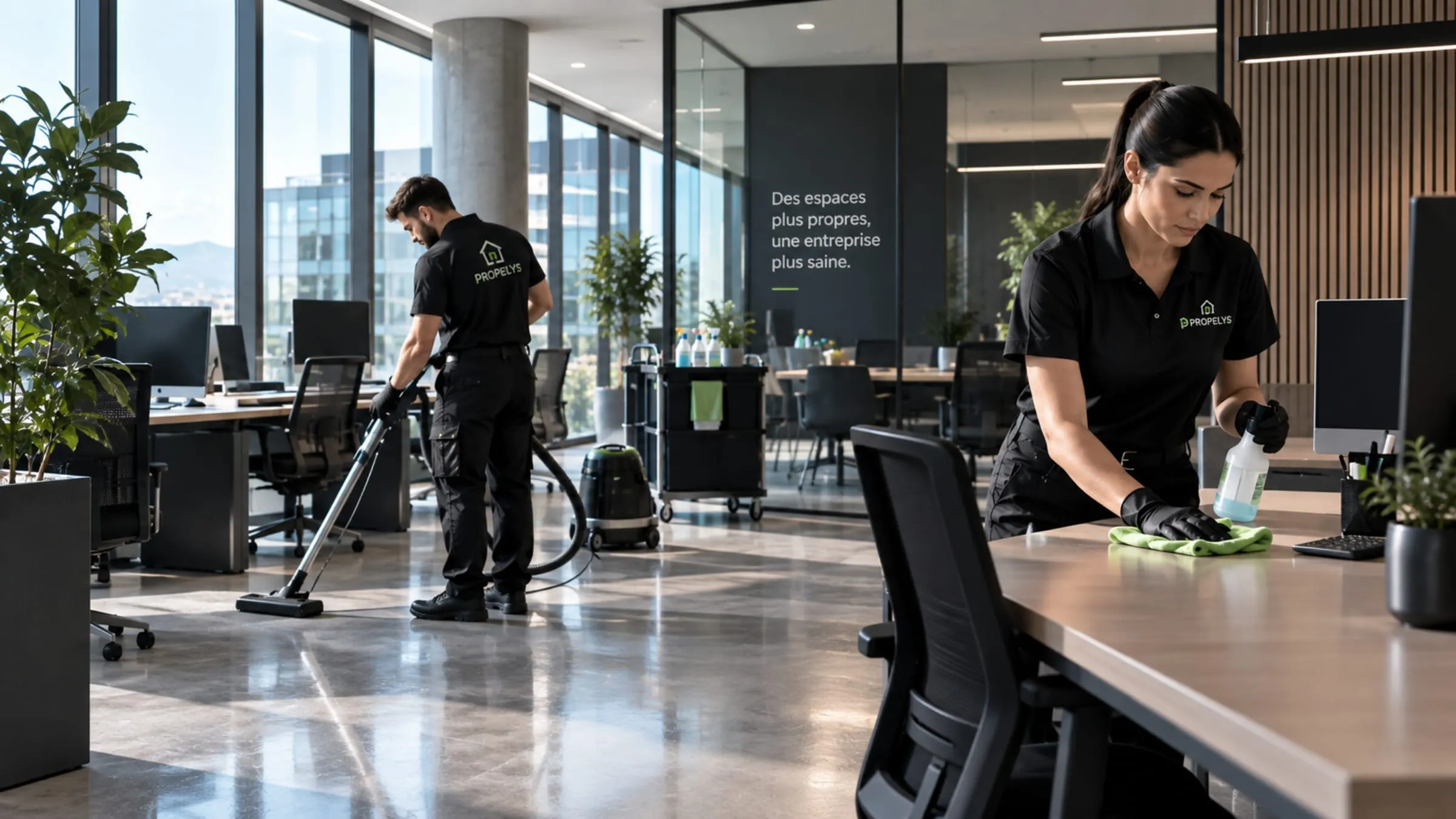 Nettoyage professionnel à Cluses par Propelys Nettoyage